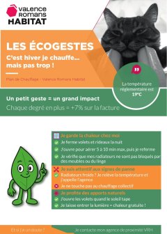 Flyer écogestes