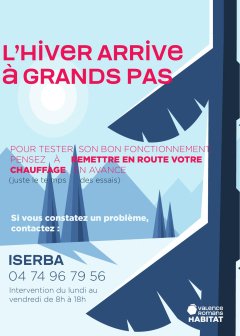 Affiche chauffage individuel